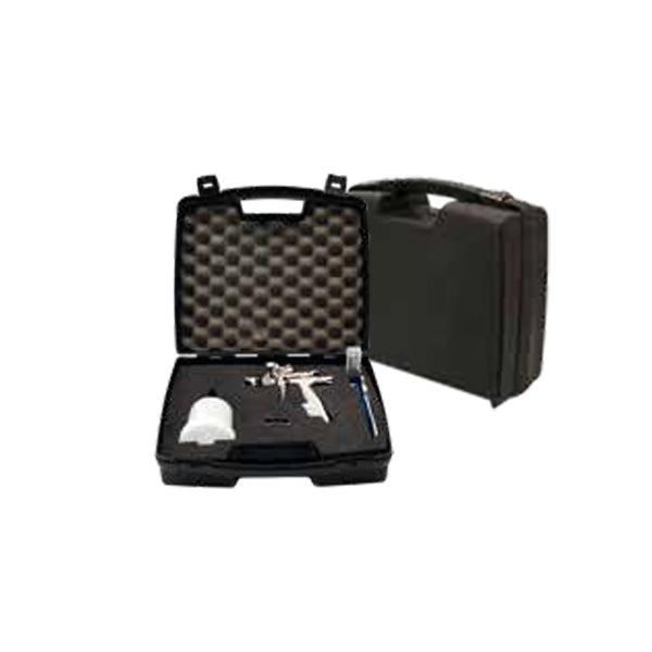 F160/S TMD1 - PROFESSIONAL Airbrush with UPPER CUP - Thermo-manometer - IN CASE - Ani F160/S TMD1 - PROFESSIONAL Airbrush with UPPER CUP - Thermo-manometer - IN CASE - Ani